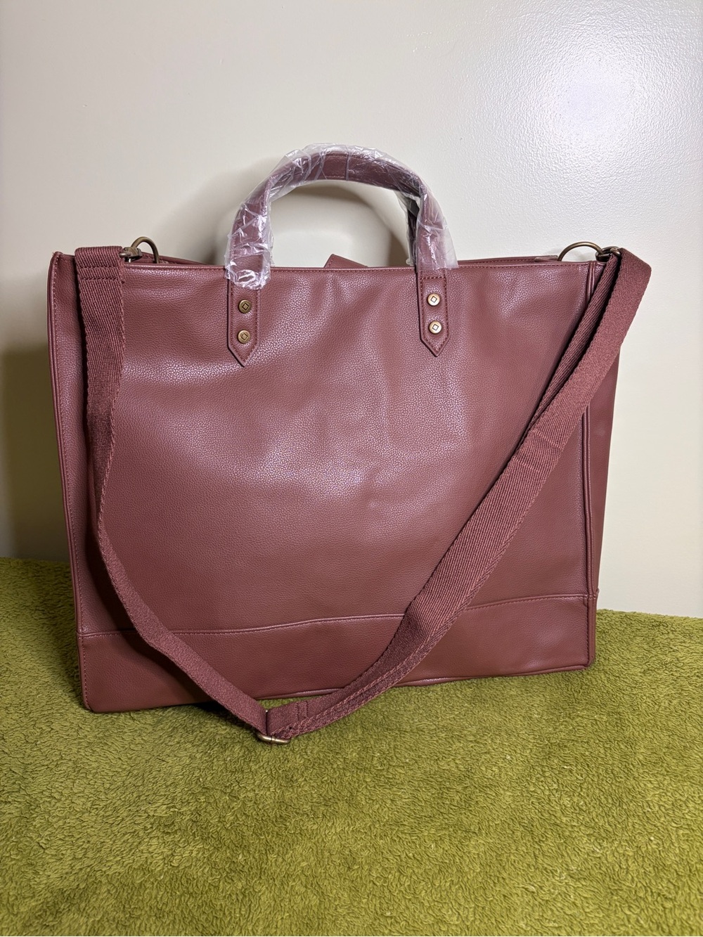 Thirty-One Square Tote Bag in Cappuccino colour